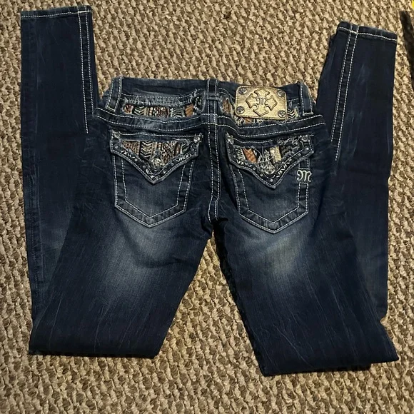 Miss me skinny jeans size 24 Women's Blue Jeans - Picture 1 of 8